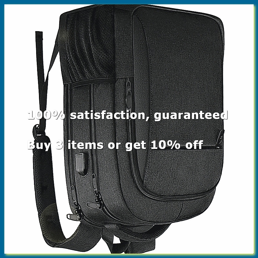 Laptop Bag Waterproof - حقيبة ظهر كبيرة للسفر والكمبيوتر المحمول،