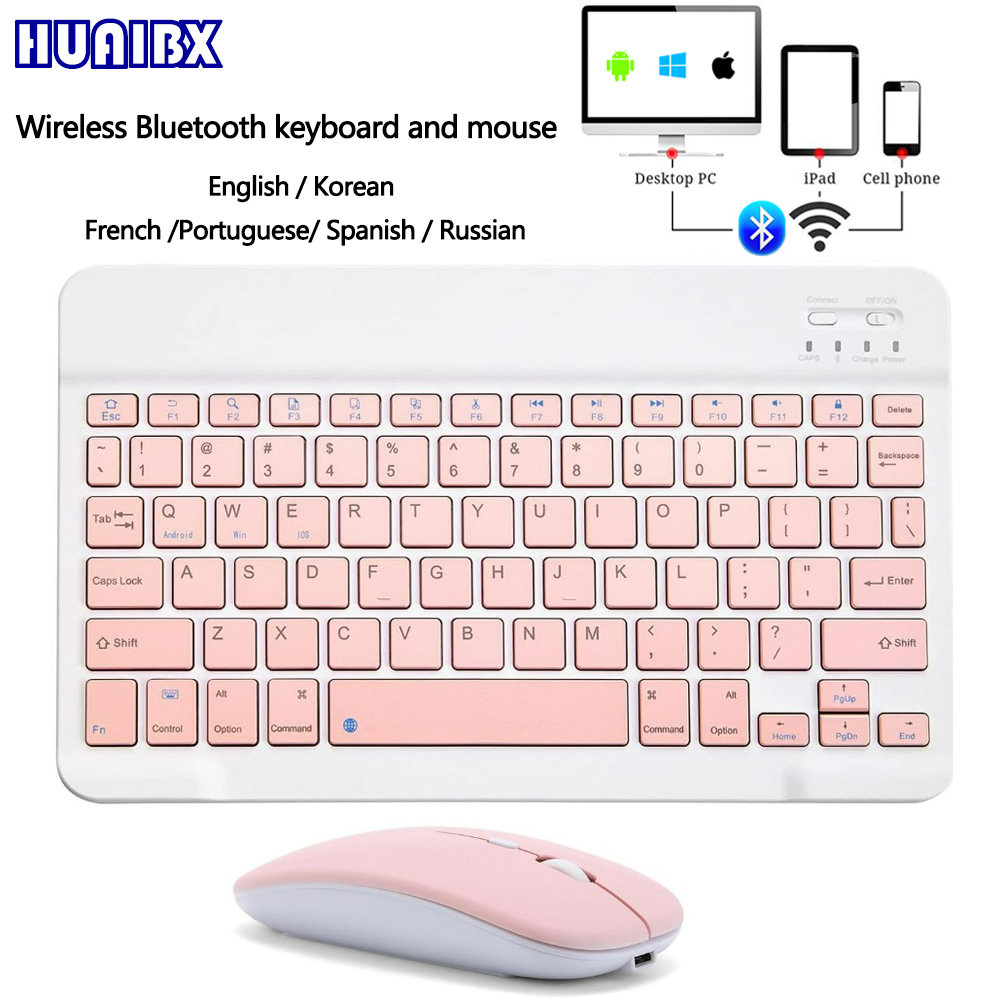 Mini Wireless Mouse - لوحة مفاتيح صغيرة لاسلكية تعمل بالبلوتوث