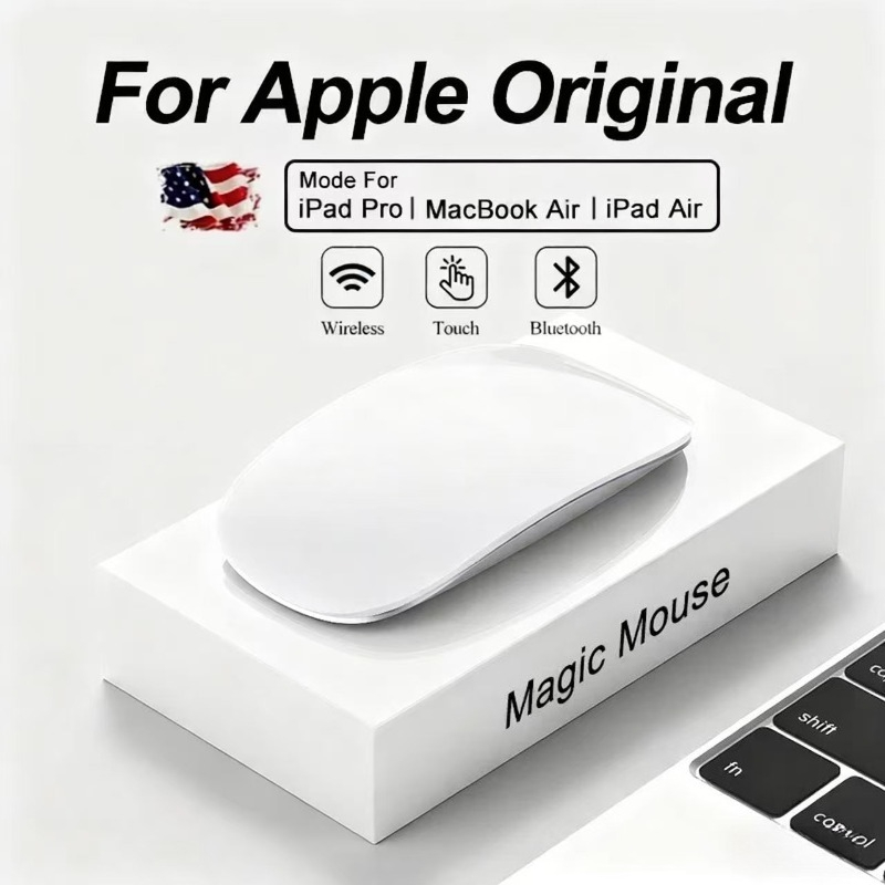 Mini Wireless Mouse - ماوس سحري أصلي متعدد اللمس من