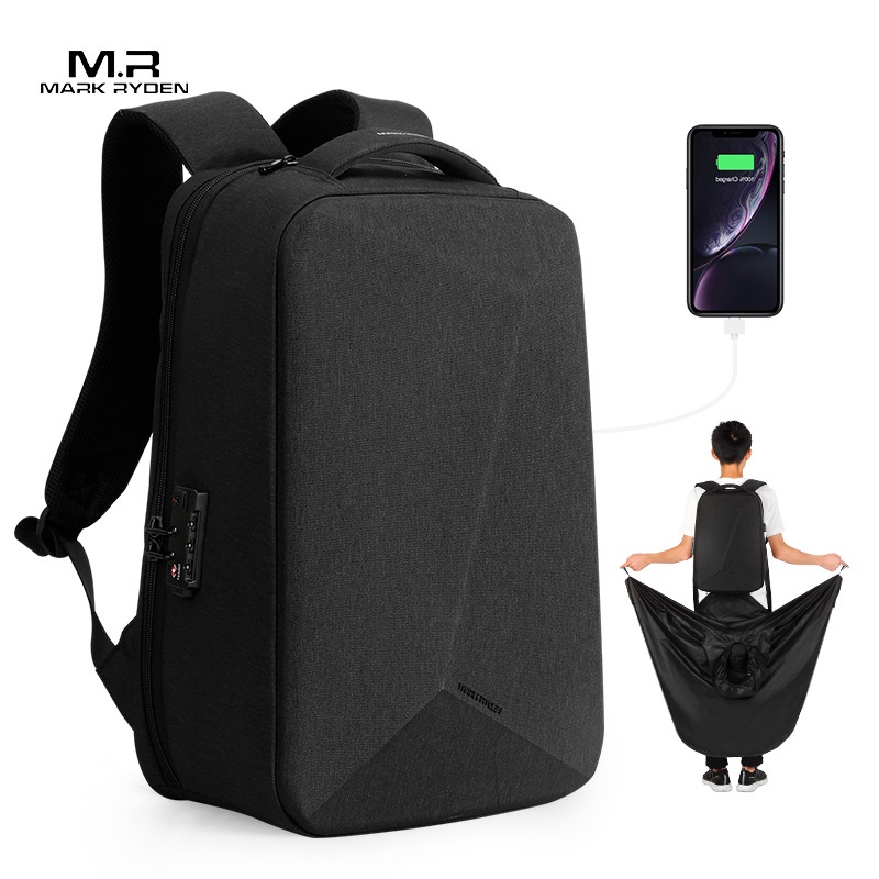 Laptop Bag Waterproof - حقيبة ظهر رجالية من مارك رايدن