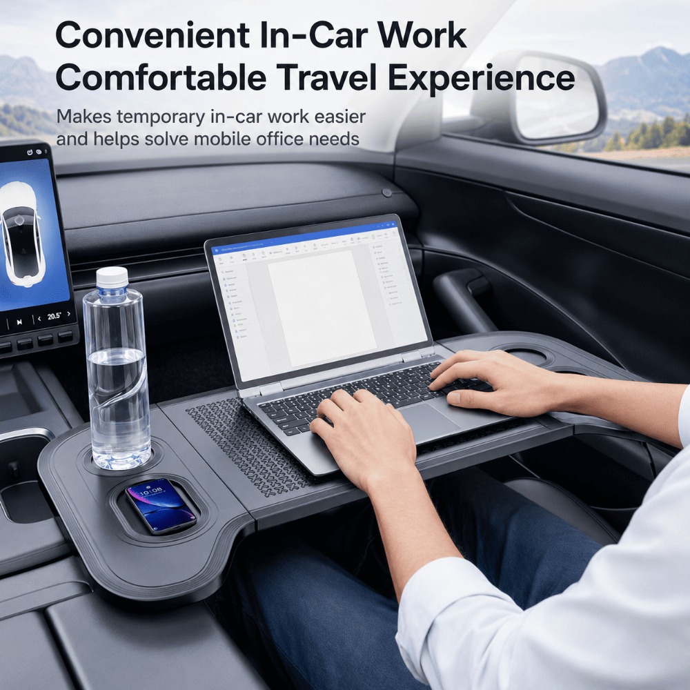 Laptop Accessories Table - صينية عجلة القيادة للمركبات العالمية، طاولة