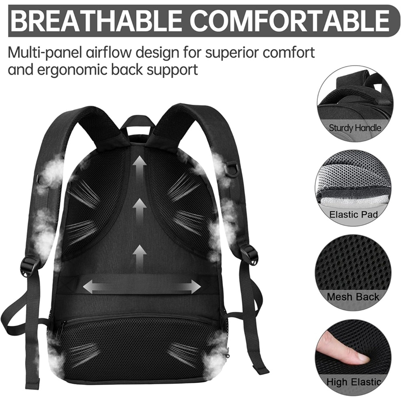 حقيبة ظهر كبيرة للسفر والكمبيو - مراجعة Laptop Bag Waterproof وسعره
