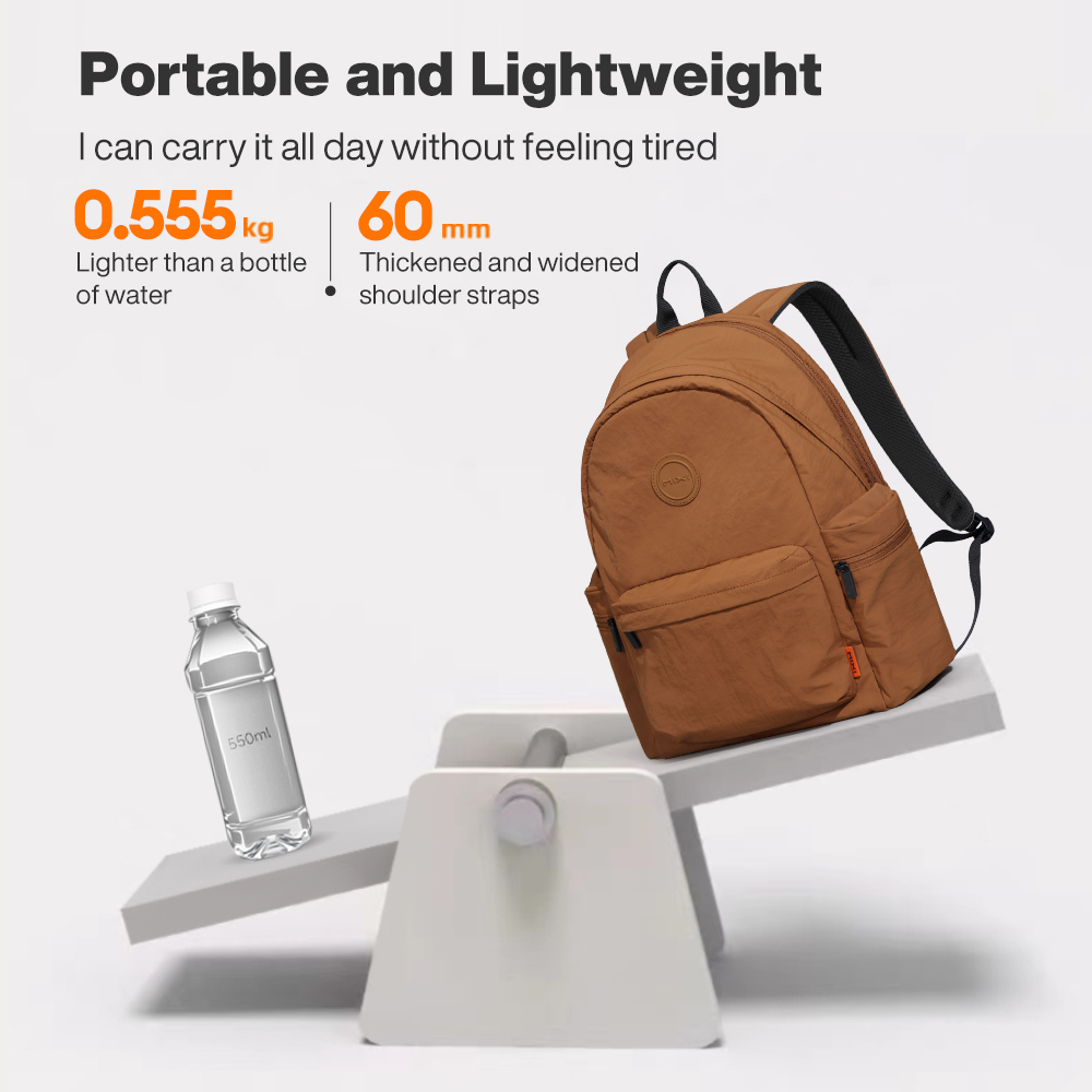 حقيبة ظهر Mixi خفيفة الوزن للا - مراجعة Laptop Bag Waterproof وسعره