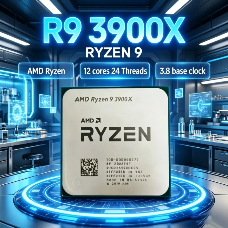 معالج AMD Ryzen 9 3900X غير مق - مراجعة Amd Cpu Ryzen 9 وسعره