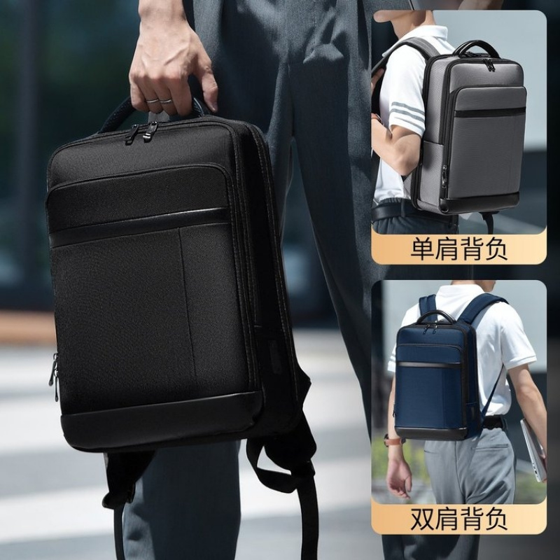 حقيبة ظهر رجالية للأعمال والكم - مراجعة Laptop Bag Waterproof وسعره