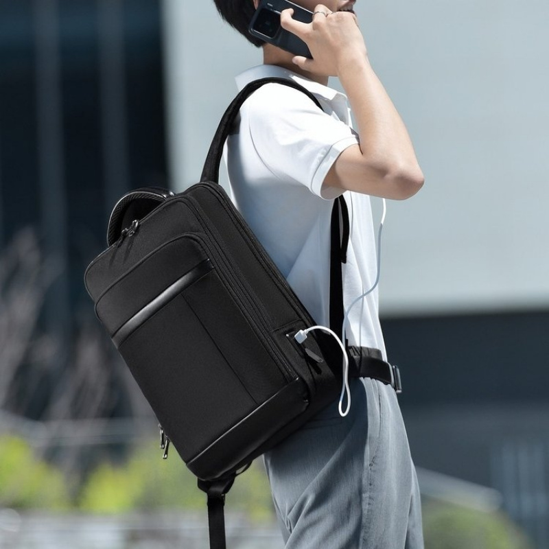 حقيبة ظهر رجالية للأعمال والكم - مراجعة Laptop Bag Waterproof وسعره