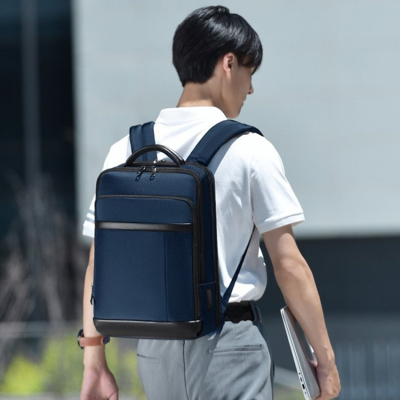 حقيبة ظهر رجالية للأعمال والكم - مراجعة Laptop Bag Waterproof وسعره