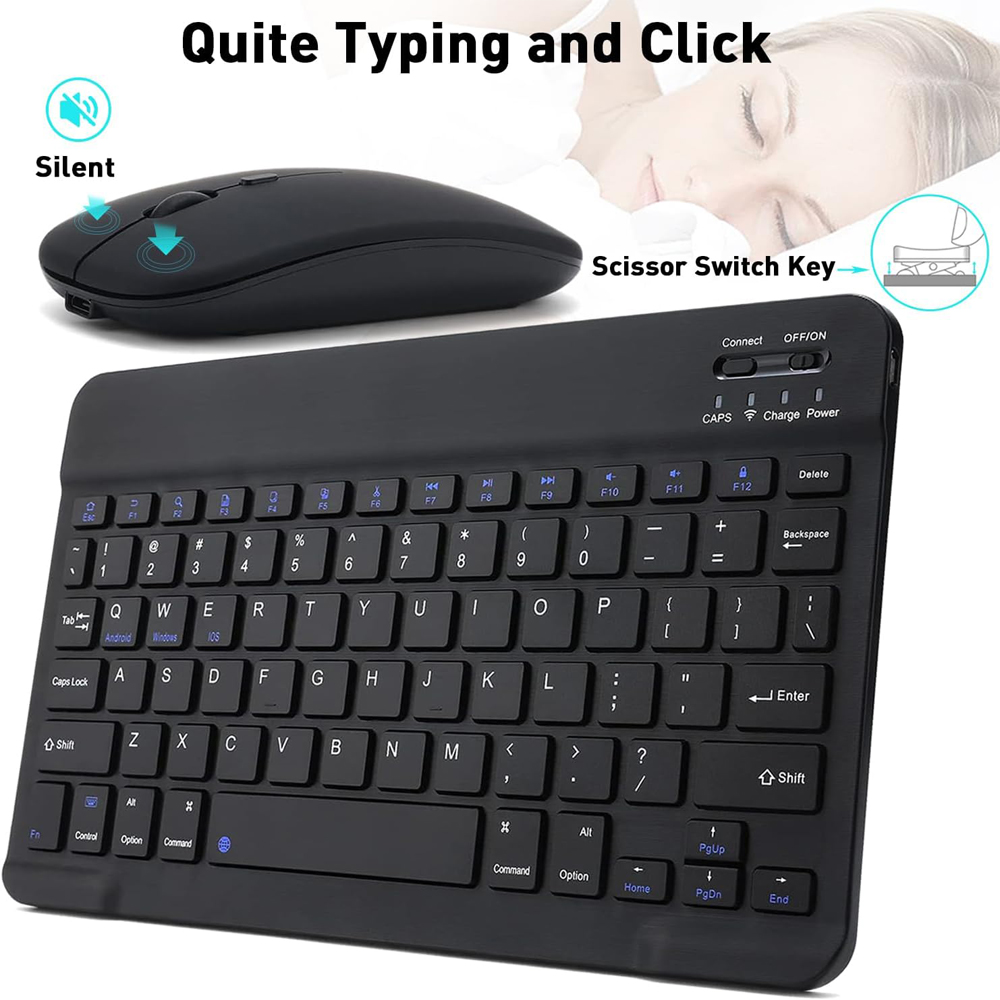 لوحة مفاتيح صغيرة لاسلكية تعمل - مراجعة Mini Wireless Mouse وسعره