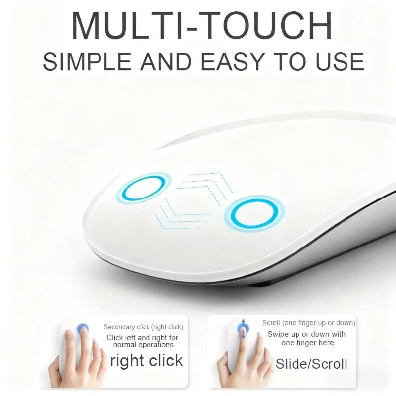 ماوس سحري أصلي متعدد اللمس من  - مراجعة Mini Wireless Mouse وسعره