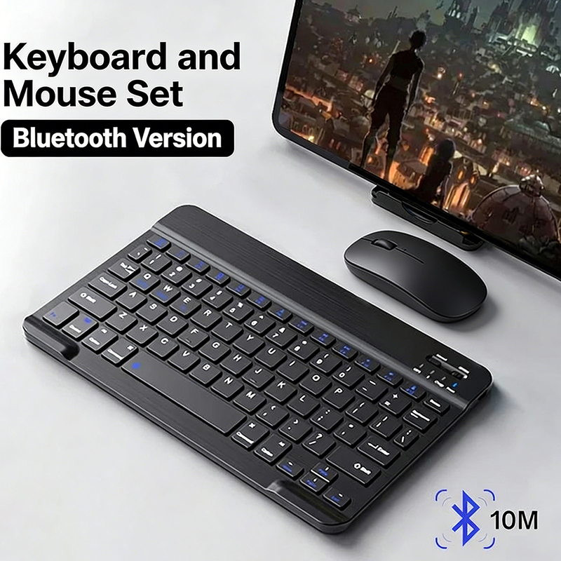 لوحة مفاتيح وماوس بلوتوث من JP - مراجعة Mini Wireless Mouse وسعره