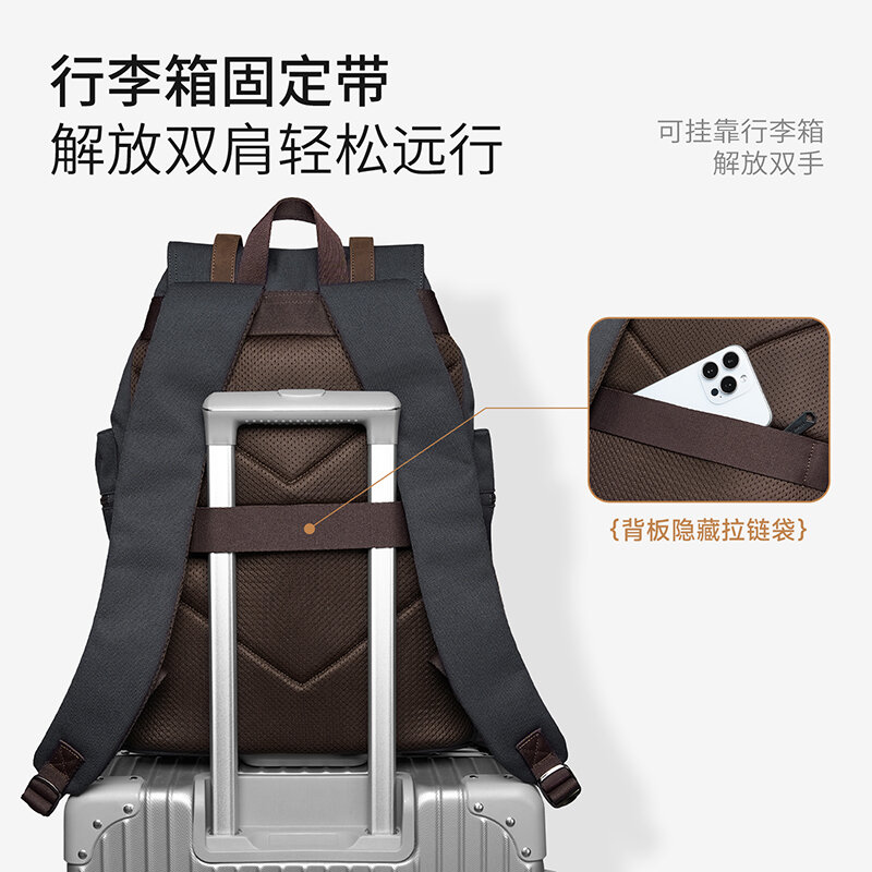 حقيبة ظهر كبيرة من MOYYI بسعة  - مراجعة Laptop Bag Waterproof وسعره